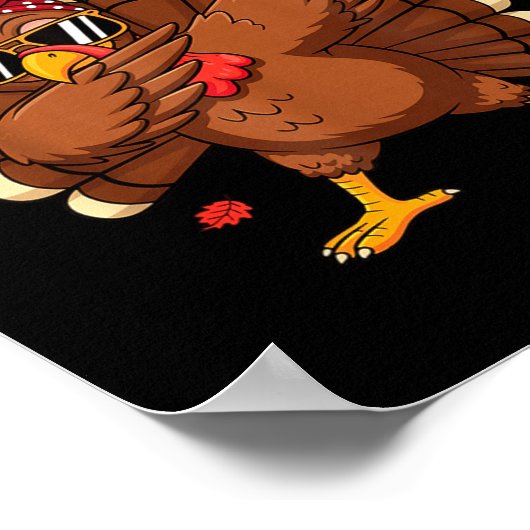 Just Here For The Rolls Turkey Rolls Thanksgiving  ポスター (角)