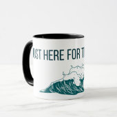 Just Here for the Vibes Mug  マグカップ (正面左)