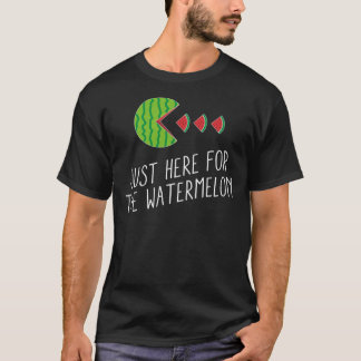 Just Here For The Watermelon Summer Watermelon Ess Tシャツ