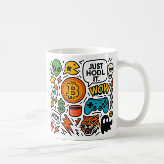 Just Hodl It コーヒーマグカップ