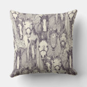 just horses mulberry pearl クッション (裏面)