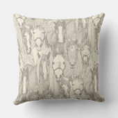 just horses natural pearl クッション (裏面)