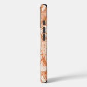 just horses orange half pearl Case-Mate iPhoneケース (裏面 / 左)