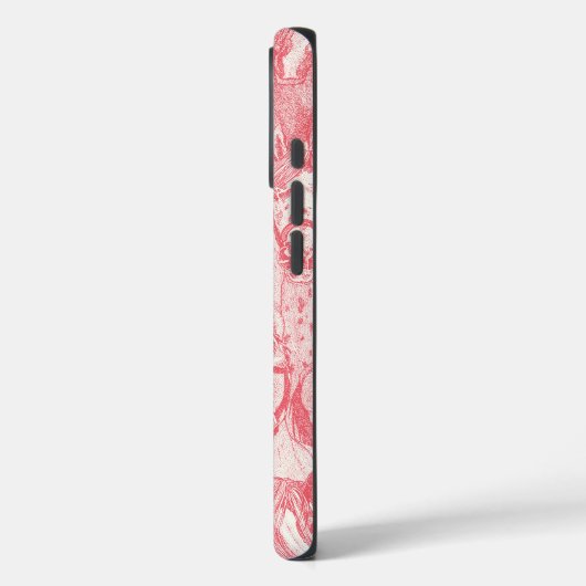 just horses rose pink half pearl Case-Mate iPhoneケース (裏面 / 左)