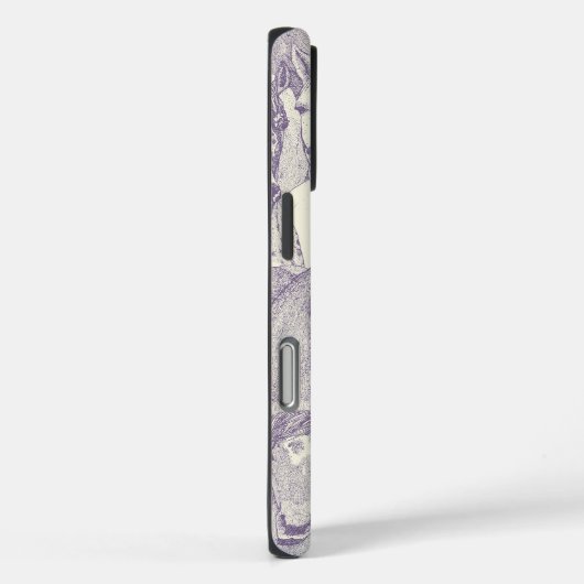 just horses violet pearl Case-Mate iPhoneケース (裏面 / 右)