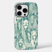 just horses viridian pearl Case-Mate iPhoneケース (裏面)
