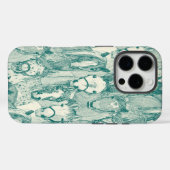 just horses viridian pearl Case-Mate iPhoneケース (裏面 (横))