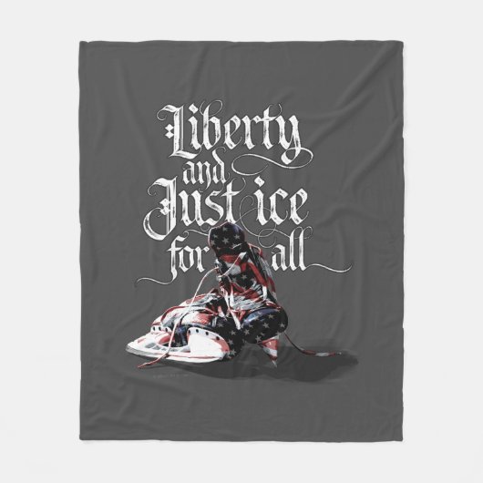 Just Ice For All (Hockey)フリースブランケット フリースブランケット (正面)