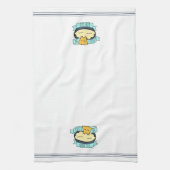 Just in Queo Cute おもしろい Cheese Pun キッチンタオル (縦)