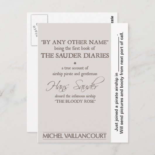 「Just Joined」はがき ポストカード (正面/裏面)