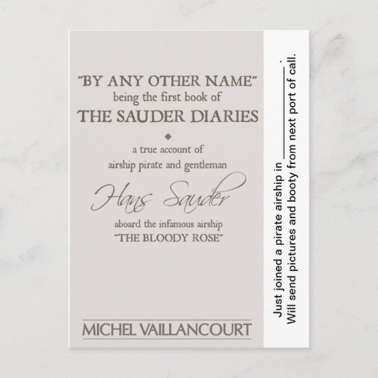 「Just Joined」はがき ポストカード (正面)