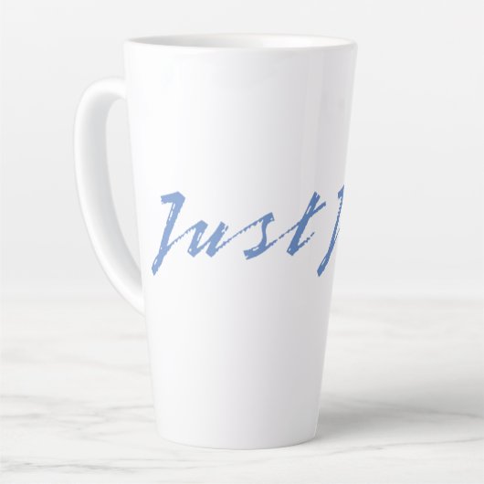 Just Jon Latte Mug カフェラテマグ (左アングル)