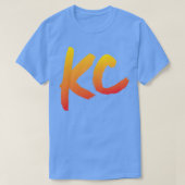 Just KC red fade Tシャツ (デザイン正面)