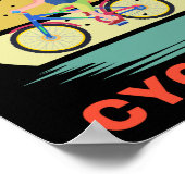 JUST KEEP CYCLING ポスター (角)