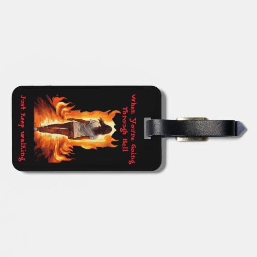 Just Keep Walking ラゲッジタグ (裏面横)