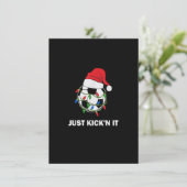Just Kick'n It Christmas Soccer Ball Lights 招待状 (スタンド正面)