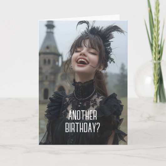 JUST LAUGH BIRTHDAY CARD サンキューカード (正面)