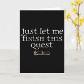 Just Let Finish This Quest  カード (黄色い花)