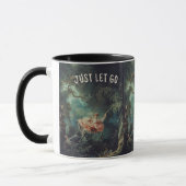 Just Let Go! Fragonard Mug - Custom Name マグカップ (左)
