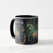 Just Let Go! Fragonard Mug - Custom Name マグカップ (正面左)