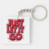 Just Let It Go - Mug キーホルダー (裏面)