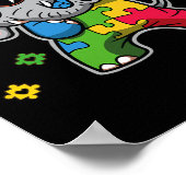 Just Let Me Stim Bro Autism Areness Elephant Gif ポスター (角)