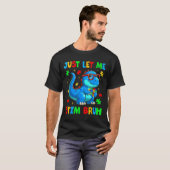 Just Let Me Stim Bro Bro Brh Autism Awareness Auti Tシャツ (正面フル)