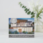 JUST LISTED 実在 Estateはがき ポストカード (スタンド正面)