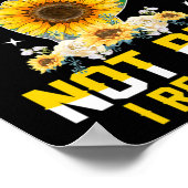 Just Looper Not Unronour Hidarer Aslサイン ポスター (角)