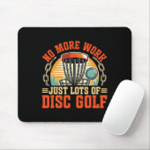 Just Lots Of Disc Golf Retirement Disc Golf  マウスパッド (マウス)