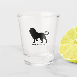 JUST LOUD NOT FAST ショットグラス