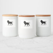 JUST LOUD NOT FAST フードラベル (ボトル)