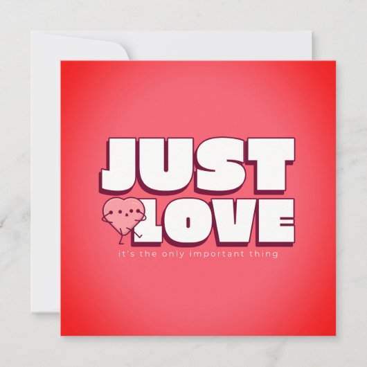 JUST LOVE - 愛だけが大切なことカード シーズンカード (正面)
