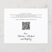 Just Love Pet Dog Save The Date Budget QR Code (裏面)