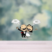 Just married アクリルサイン (ニュートラル)