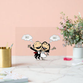 Just married アクリルサイン