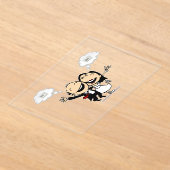 Just married アクリル招待状 (レイダウン)