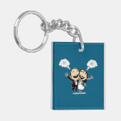 Just married キーホルダー (正面左)