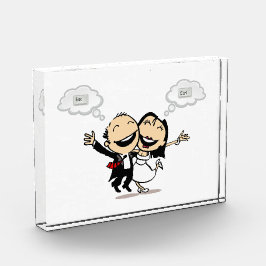 Just married フォトブロック