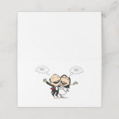 Just married プレイスカード (外部開封)