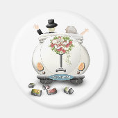 Just married! マグネット (正面)