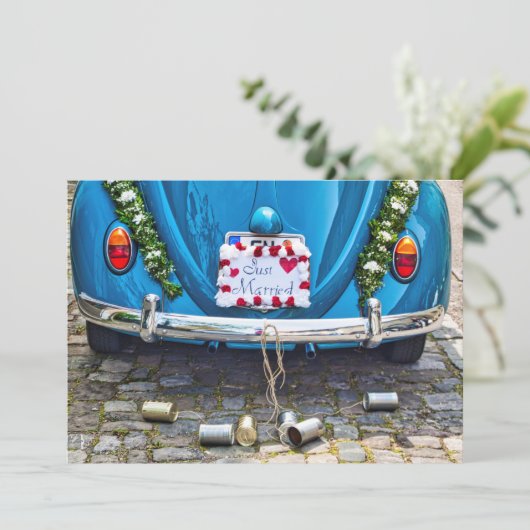 Just Married 招待状 (スタンド正面)