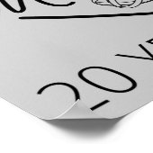 Just Married 20 Years Ago III ポスター (角)