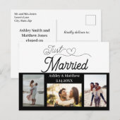 Just Married 3 写真 エロープメント 発表 ポストカード (正面/裏面)