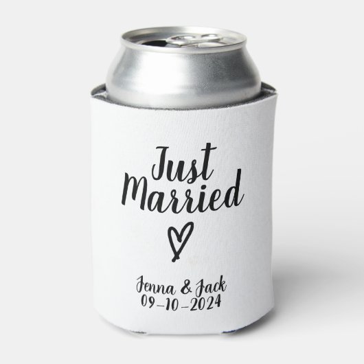 Just Married Can Cooler 缶クーラー (缶正面)