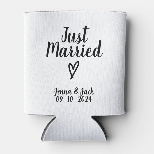 Just Married Can Cooler 缶クーラー (正面)