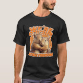 Just Married Cute Squirrel We're on Our Honeymoon  Tシャツ (正面)