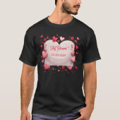 Just Married Est 2026 Wedding Wife,Custom date Tシャツ (正面)