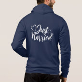 Just Married Hoodie パーカ (裏面)