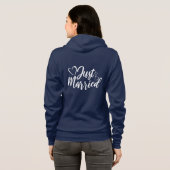 Just Married Hoodie パーカ (裏面フル)